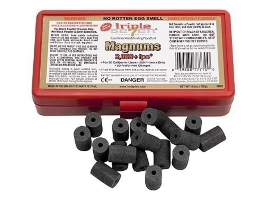 Hodgdon Triple Seven Black Powder Substitute 50 Caliber Magnum 60 Grain