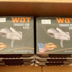 Alternative view of Wide Open Trigger – WOT 15 Trigger