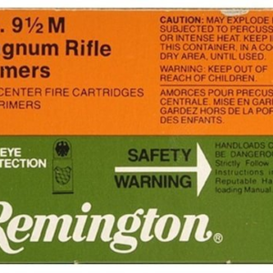 Remington Large Rifle Magnum Primers #9-1/2M Box of 1000 (10 Trays of 100)