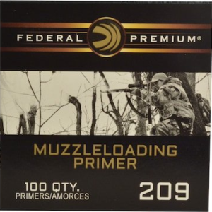 Federal Premium Primers #209 Muzzleloading Box of 100