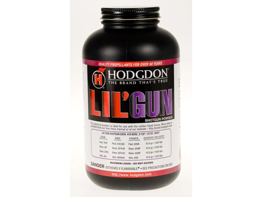 Hodgdon Lil’ Gun Smokeless Gun Powder