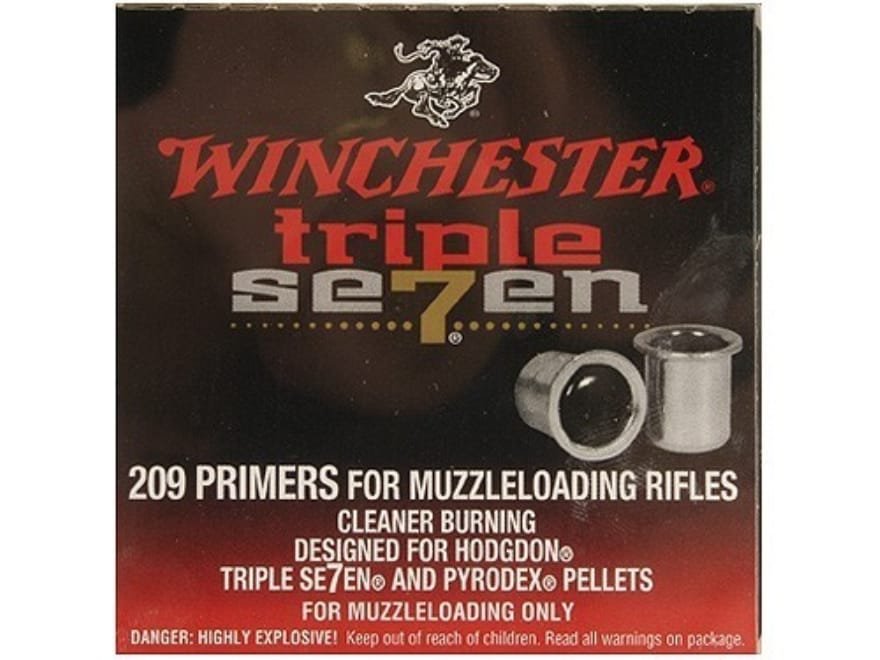 Winchester Triple Seven Primers 209 Muzzleloading