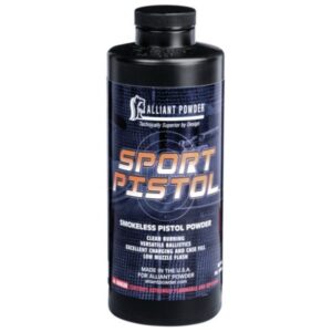 Alliant Sport Pistol Smokeless Powder (1 lb, 4 lbs or 8 lbs)