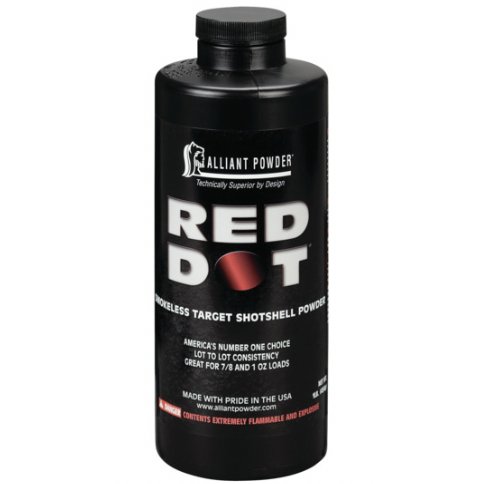 Alliant Red Dot Smokeless Shotshell Powder (1lb, 4lbs and 8 lbs cannisters)